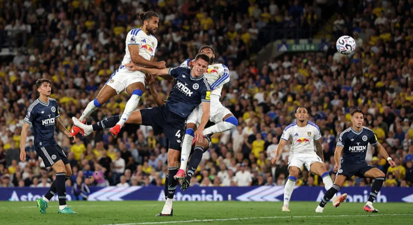 A Leeds kiütötte a Newcastle-t, és feljött a Premier League dobogójára