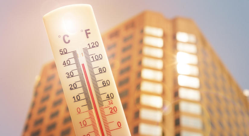109 éves melegrekord dőlt meg ma Szécsényben
