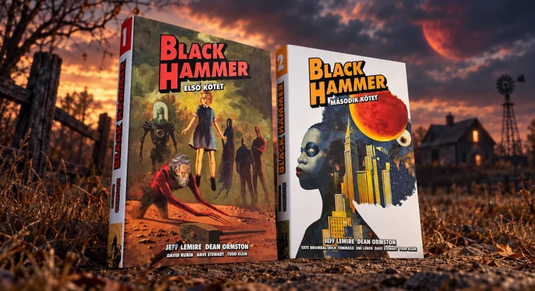 A Black Hammer hősei megmentették a világot, de a saját életükkel már nem boldogulnak