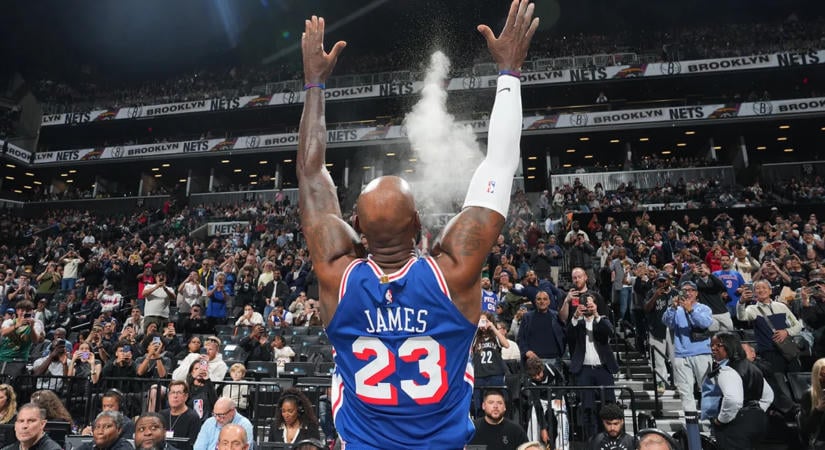 NBA: LeBron James lejátszotta első mérkőzését új csapatában, a Sixersben
