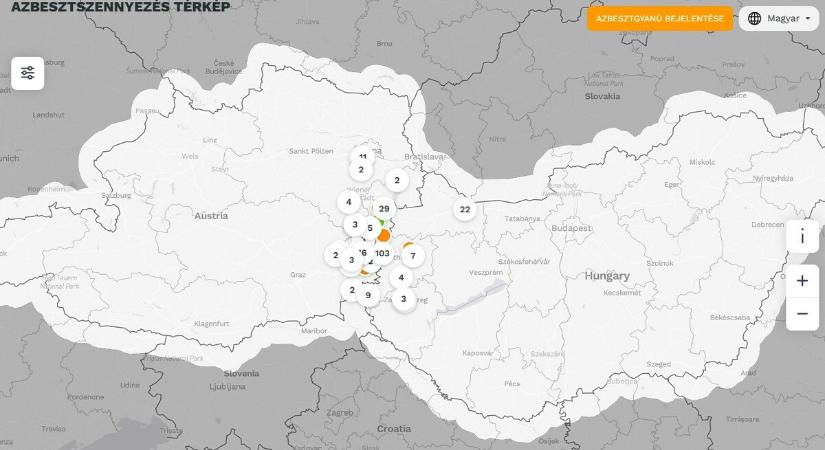 Itt a térkép - Azbeszttérképet indított a Greenpeace