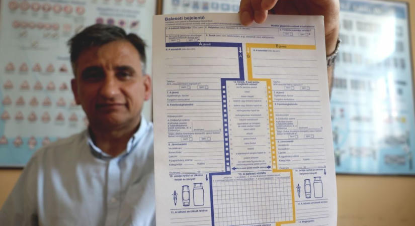 Balesetet szenvedtél? Mutatjuk, hogyan kell pontosan kitölteni a kárbejelentő lapot (videóval)