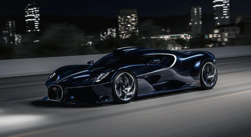 Közutakra szabadított benzinpusztító szörnyeteg az 1600 lovas legújabb Bugatti