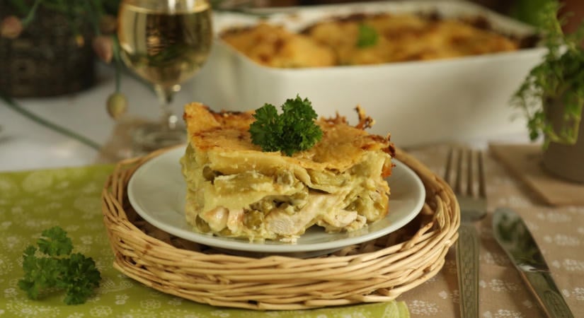 Különleges lasagne receptet mutatunk, amit nagyon szeretni fogsz