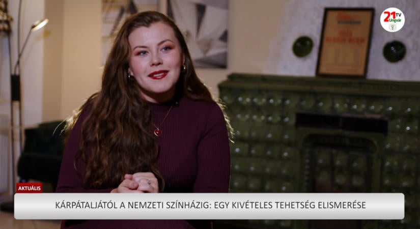 Aktuális (2026. 10. 24.) Kárpátaljától a Nemzeti Színházig: egy kivételes tehetség elismerése (videó)