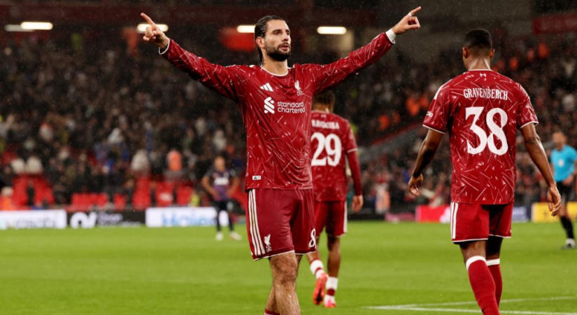 Szoboszlai visszatért a Liverpoolhoz, és egyből besöpört egy díjat