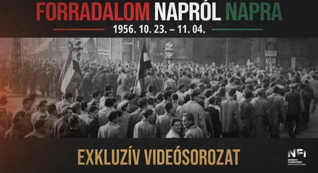 Ritkán látott filmfelvételeken elevenedik meg az 1956-os forradalom