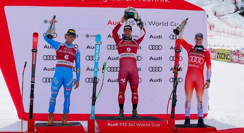 Alpesisí-vk: Marco Odermatté a szuperóriás-műlesiklás kristálygömbje is