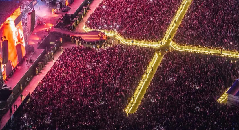 Rekordmennyiségű netet fogyasztanak a Sziget látogatói