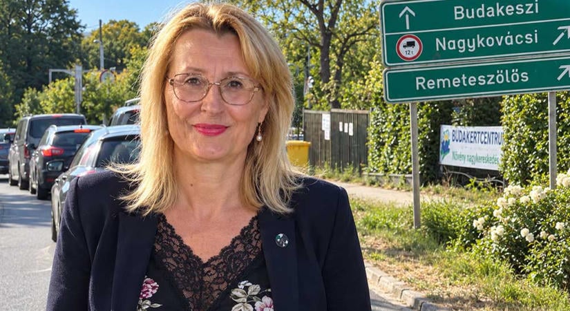 Itt a bejelentés, ekkor kezdődhet a Budakeszi úti buszsáv építése: Budakeszi polgármestere, Győri Ottilia bemondta a dátumot
