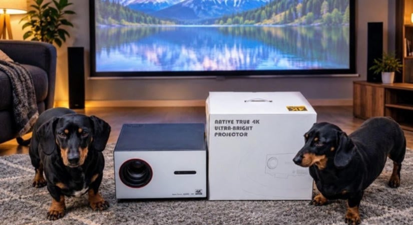 ProjeStar Cine4K projektor teszt – Valódi 4K UHD felbontás a megfizethető kategóriában