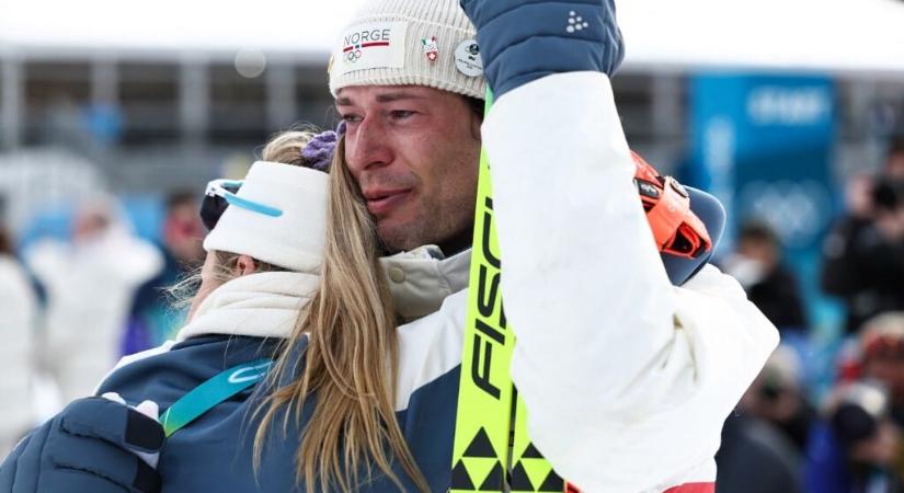 „Megcsaltam őt” – vallotta be félrelépését élő adásban a norvég biatlonos, miután megnyerte élete első olimpiai érmét