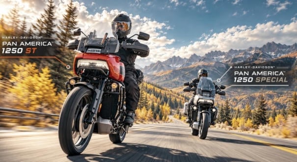 Harley-Davidson Pan America Special és ST: túraenduró 17-es kerékkel?