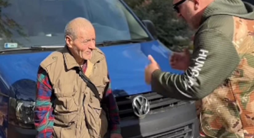 A fagyhaláltól mentenék meg Imre bácsit, aki húsz éve él egy debreceni erdőben