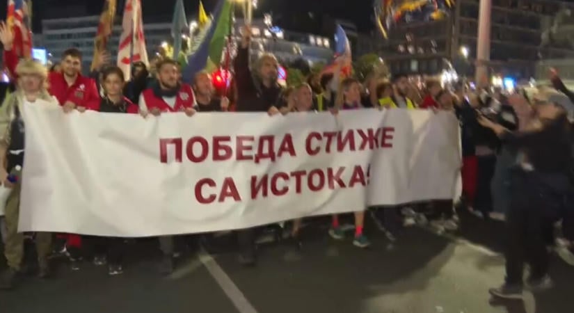„Mint amikor a felszabadítók bevonulnak a városba”