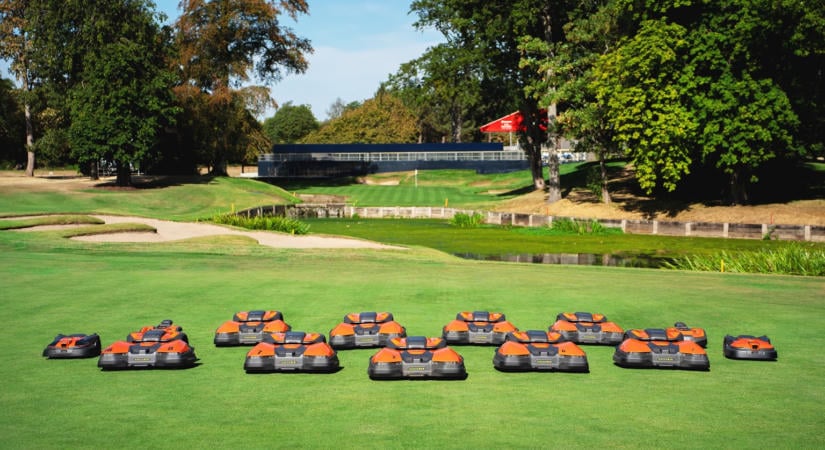 Az automatizált robottechnológia központi szereplője a 2026-os Husqvarna British Masters-nek
