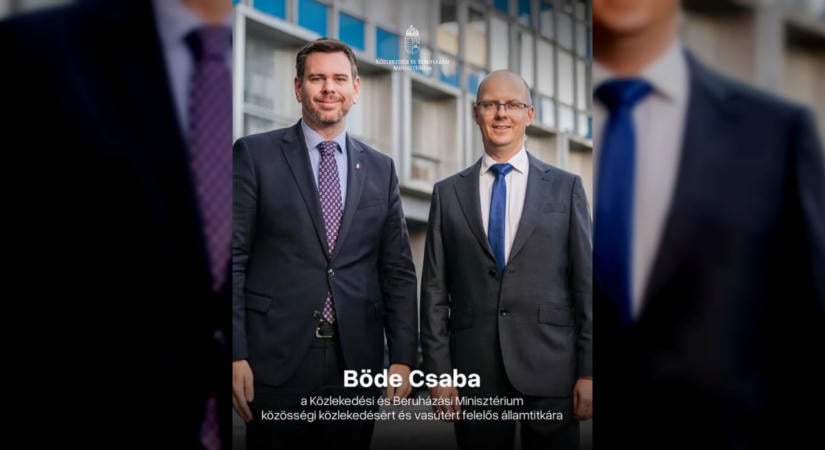 Böde Csabát kérte fel államtitkárnak Vitézy Dávid a közlekedési tárcához
