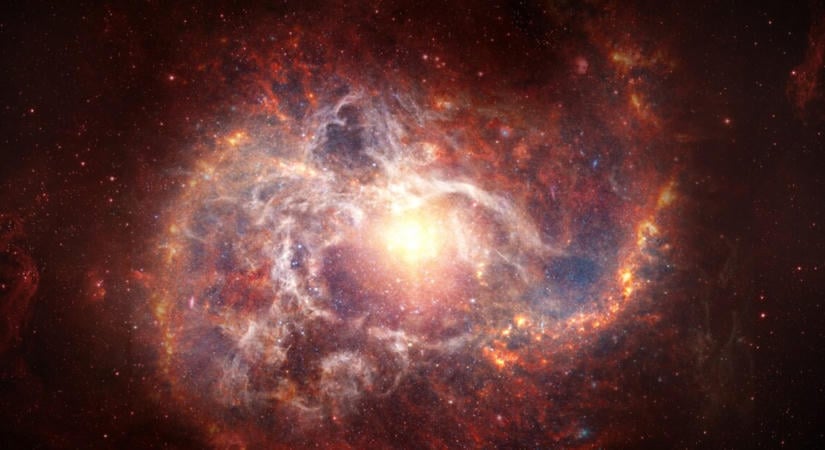 Három szupermasszív fekete lyukat fedeztek fel egyetlen korai galaxisban