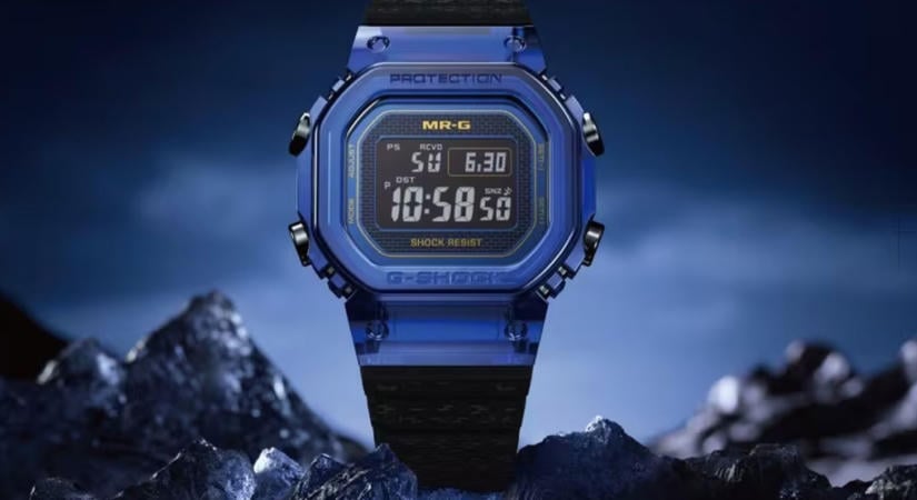 Zafírból készült az eddigi legdrágább Casio G-Shock