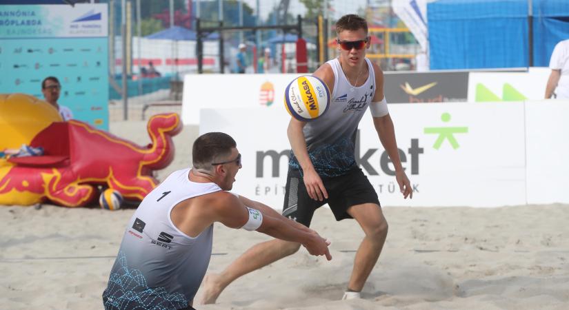 Strandröplabda: finn és olasz siker a Lupa-tónál