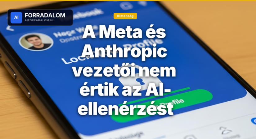 A Meta és Anthropic vezetői nem értik az AI-ellenérzést