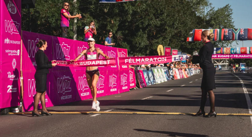 Az Eb-ezüstérmes Vindics-Tóth Lili is fut a Budapest Félmaratonon