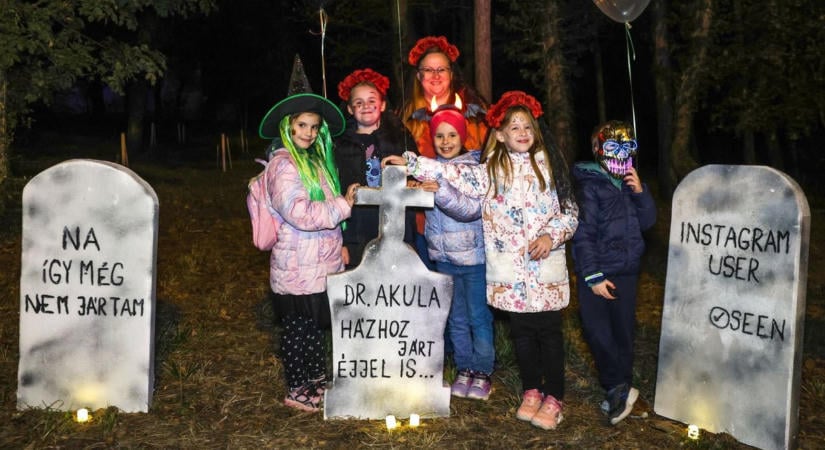 Zombik, óriáspókok és Freddy Krueger is Balatonfűzfőn ólálkodott szombat este ( galéria, videó)