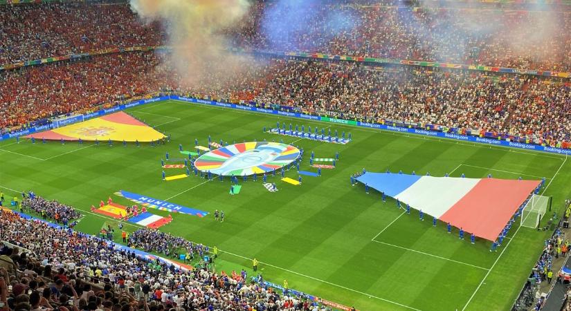 Ilyen volt a spanyol-francia elődöntő a helyszínen – videóval