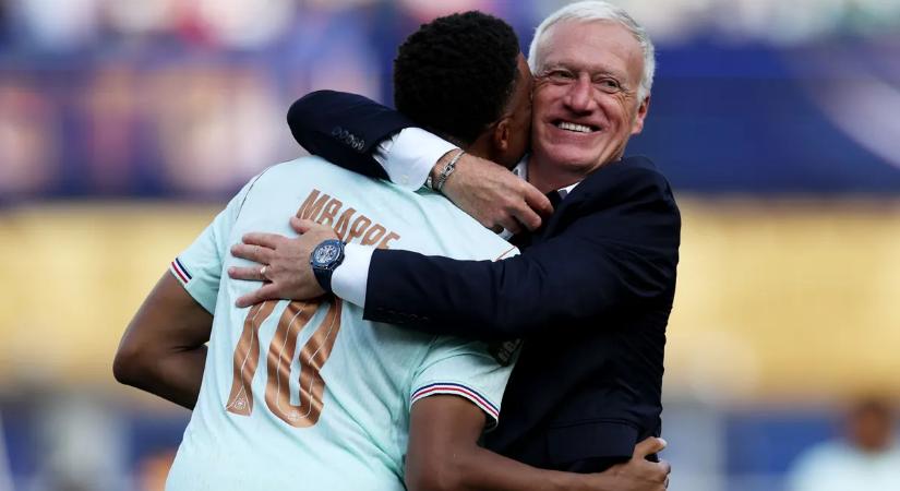 Deschamps megvédte Mbappét: Nem diktátor, sőt példát mutat a társainak