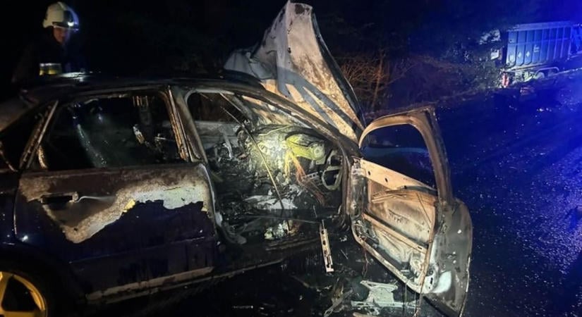Lángokban állt az autó: tragédiának indult, majd jött a csoda