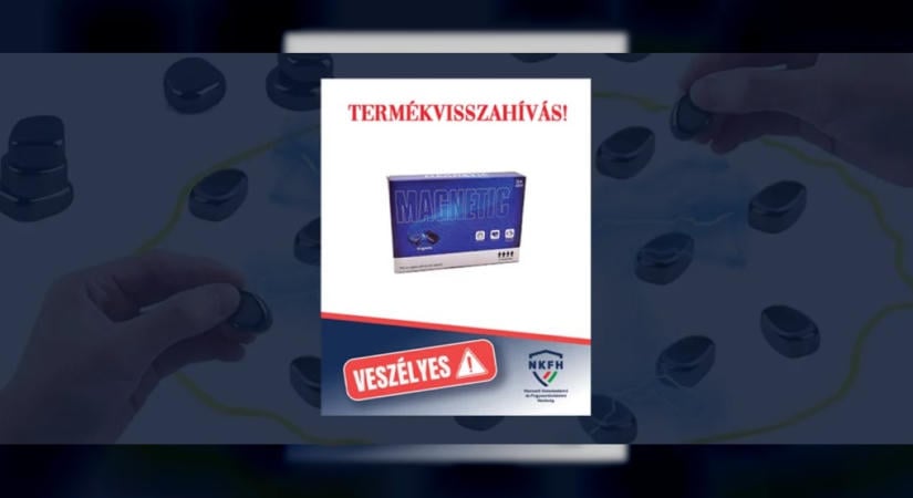 Visszahívják a Magnetic – Black Stones mágneses társasjátékot