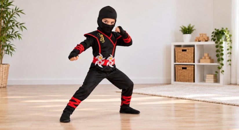 Rendeltél ninjajelmezt a Temuról a gyereknek? Azonnal vedd el tőle!