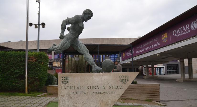 „Nem felejtik, mit jelent a Barcelonának” – visszakerül Kubala László szobra a Camp Nou elé