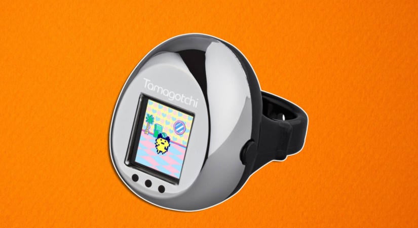 Okosgyűrű helyett virtuális kisállat: itt a Tamagotchi Ring