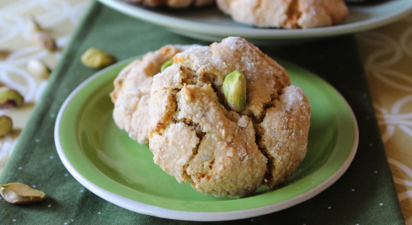 Ez a pisztáciás keksz a kávé mellé dukál - recept