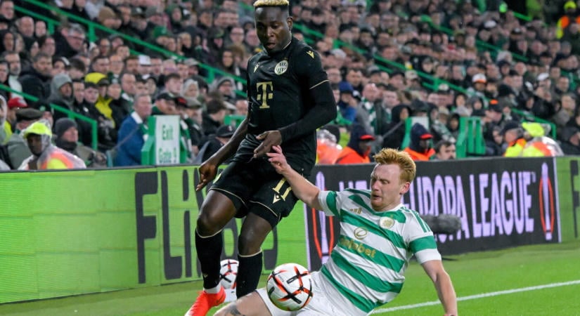 Újabb Fradi-bravúr: A Celtic sem fogott ki Borbélyékon