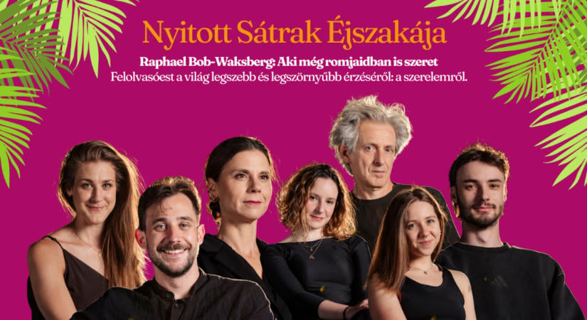 A szerelemről olvasnak fel a Nyitott Sátrak Éjszakáján a Gólemben