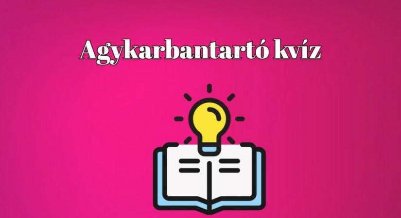 Napi kvízjárat: Szedd össze minden tudásod és vágjon bele ebbe az agytornába