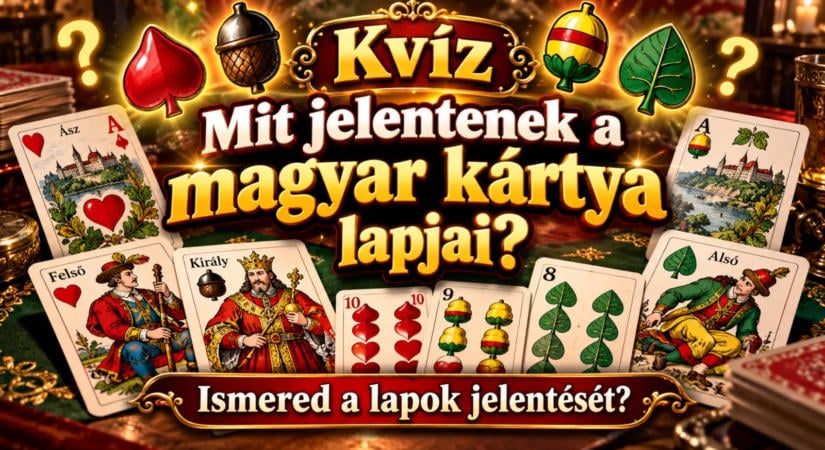 Kvíz: Mit jelentenek a magyar kártya lapjai?