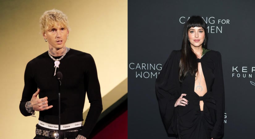 Az év legváratlanabb sztárpárja: ennyi ideje van együtt Dakota Johnson és Machine Gun Kelly