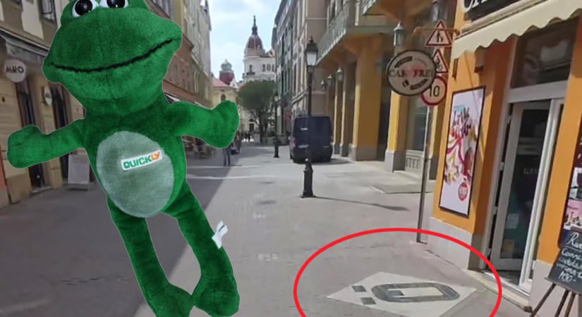 Ikonikus márvány cégér tűnt el a Pécsen