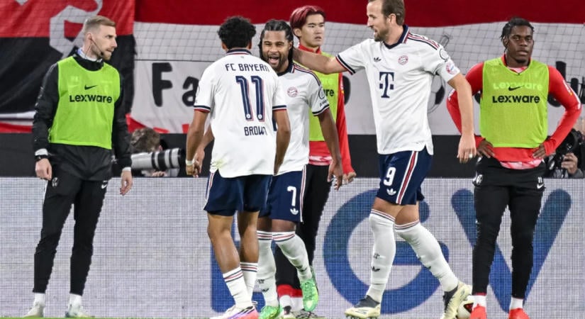 A Bayern München elhozta a három pontot Freiburgból
