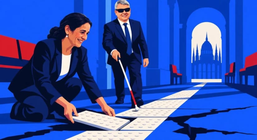 Orbán Anita nyíltan védelmébe vette sokat támadott vak minisztertársát