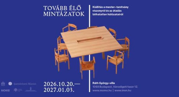 Tovább élő mintázatok – kiállítás a mester–tanítvány viszonyról és az átadás láthatatlan hálózatairól