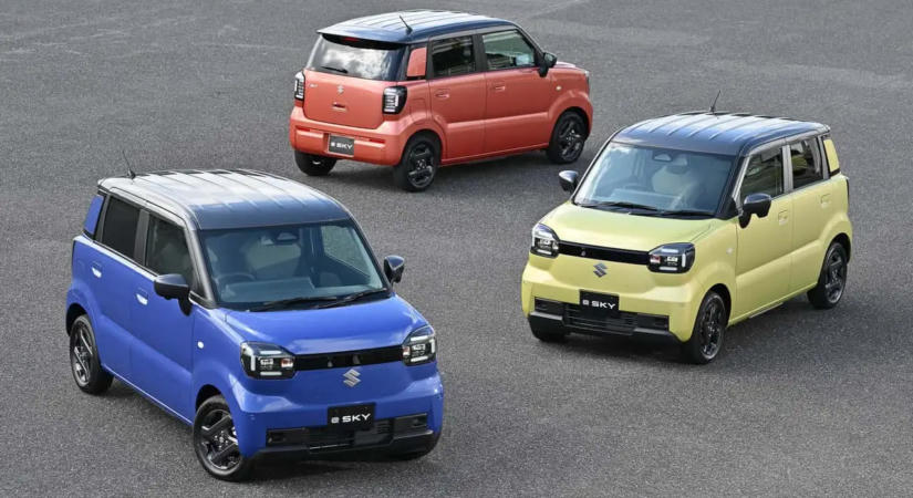Ez lesz a WagonR utódja? Európába is jön a szögletes, apró Suzuki!