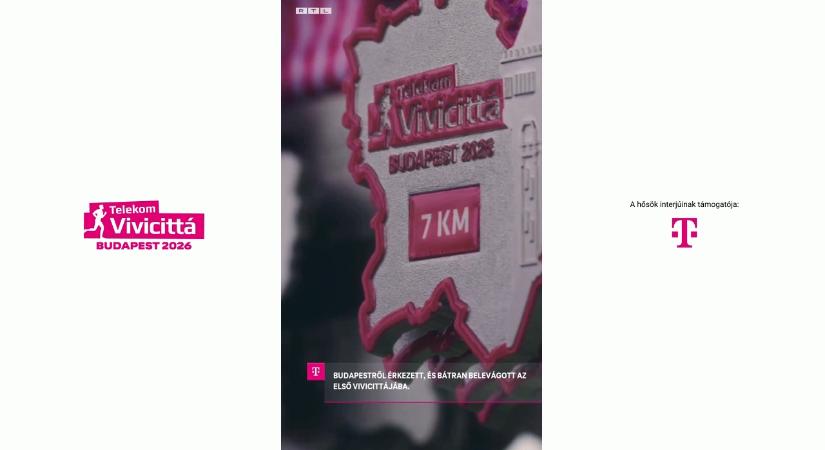 Béla Attila berobbant a Vivicittán: első 7 km-es futását 42 perc alatt hozta le, és ma sokat tett az egészségéért