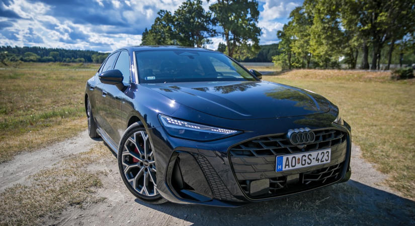 Nem lehet nem észrevenni: teszteltük az új Audi A6-ot, és van egy nagyon jó hírünk – galéria
