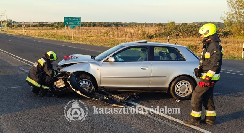 Négy baleset történt alig két nap alatt Baranyában, többen megsérültek