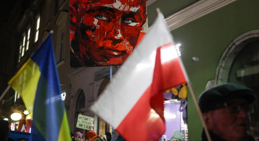 Lengyelország visszautasította Putyin Ukrajna felosztásáról szóló állítását
