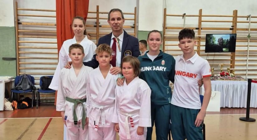 Hat versenyzővel kezdte az őszi szezont a Hevesi Karate Klub